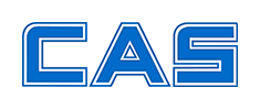 Logo marki CAS — producent wag i kas fiskalnych